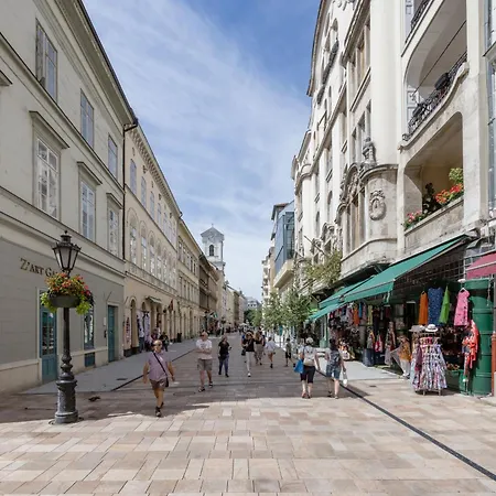 Walk To Vaci Street - Live In Lux Designer Apartment Budapest